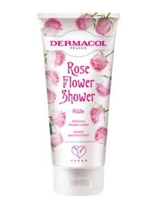 Flower Care sprchovací krém - ruža