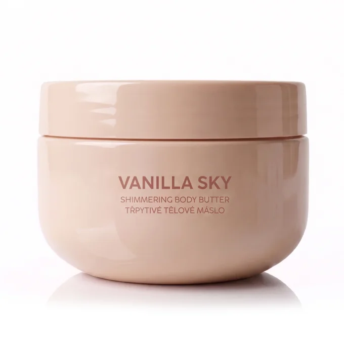 Vanilla Sky – trblietavé telové maslo