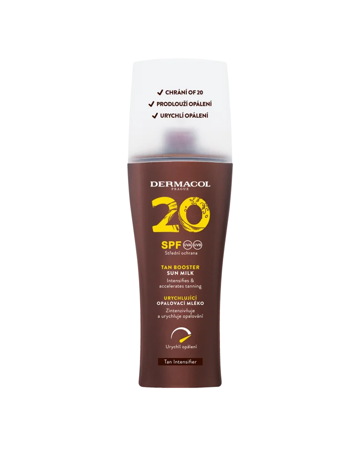SUN Mléko urychlujúce opálenie SPF 20 rozprašovač