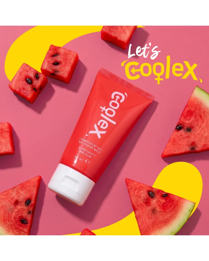 Coolex lubrikačný gél na vodnej báze s príchuťou melón