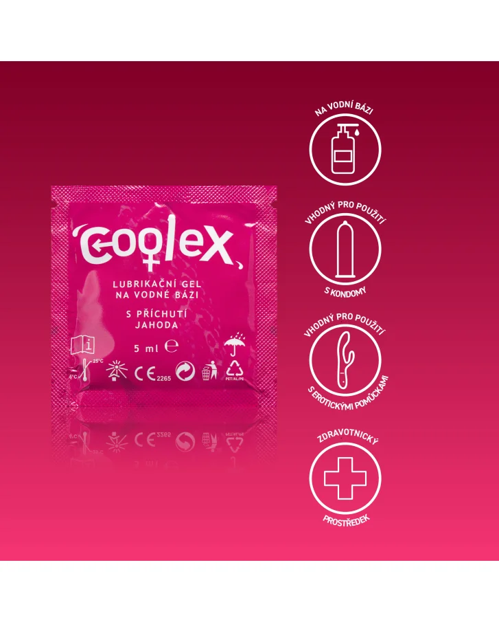Coolex LG na vodnej báze s príchuťou Jahoda