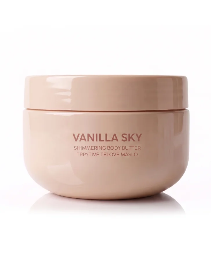 Vanilla Sky – trblietavé telové maslo
